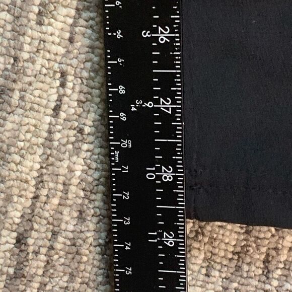 StretchTech Men’s‎ Size Medium Athleisure Pants Black Zip Pocket Tapered Slacks - Picture 6 of 7